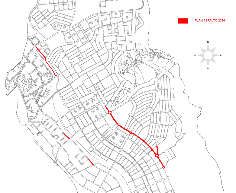 Empiezan las obras del Plan de Asfaltado en varias calles de la ciudad