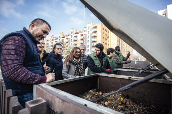 El compost comunitario ripense gana la cata de la red nacional Composta