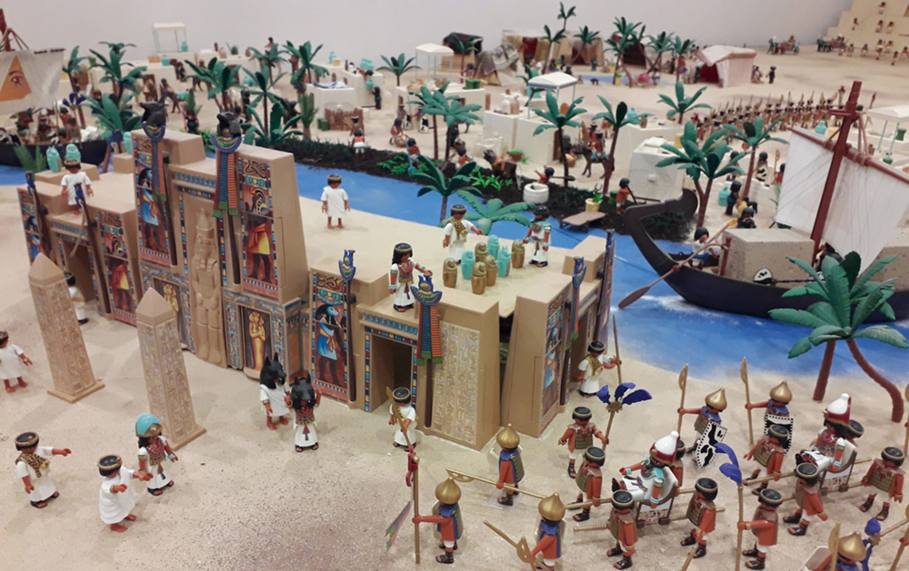 Exposición de Playmobil: un viaje por las civilizaciones antiguas