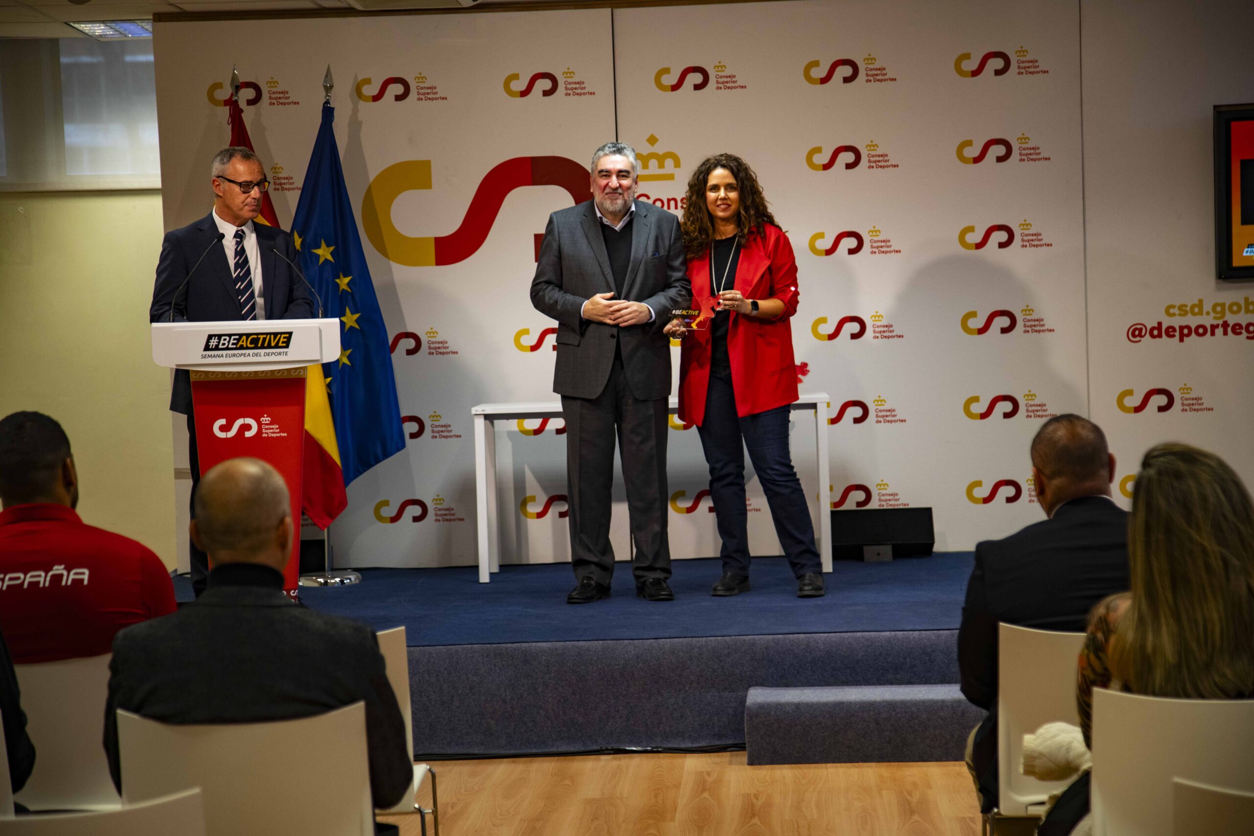 El Consejo Superior de Deportes premia a Rivas por la Semana Europea del Deporte