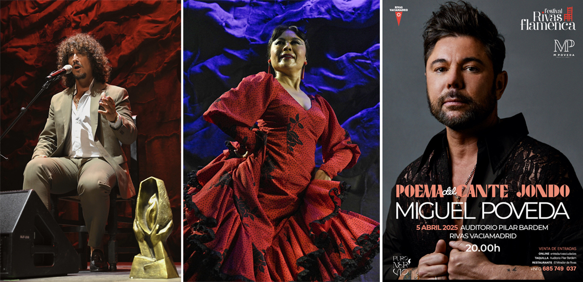Miguel Poveda, en Rivas Flamenca: todo vendido