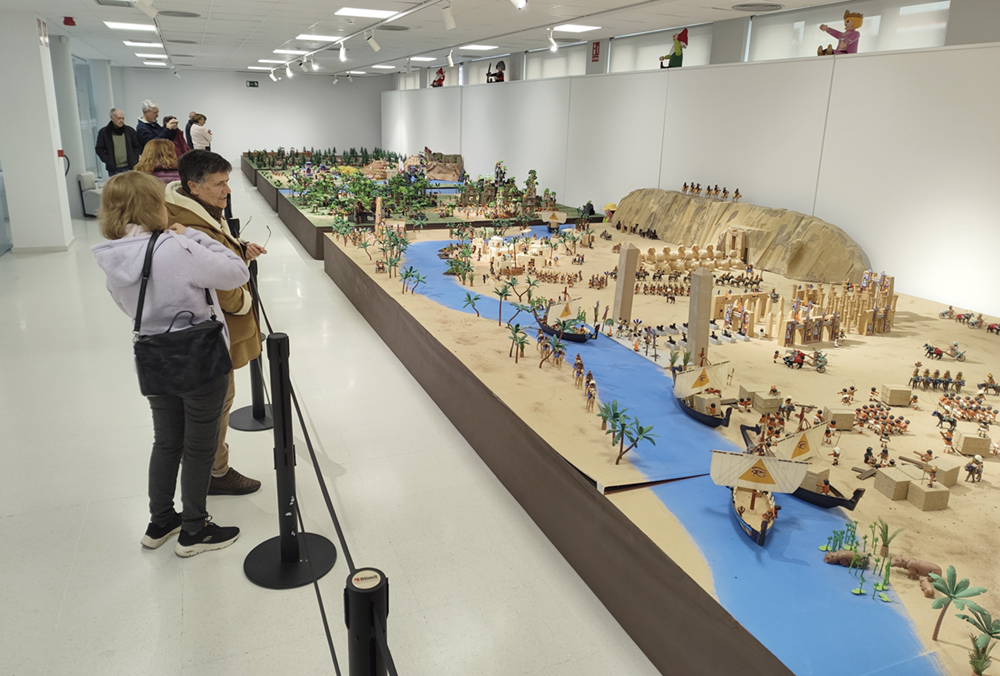 6.200 visitas a Playmobil: nuevo récord para una exposición del Lorca