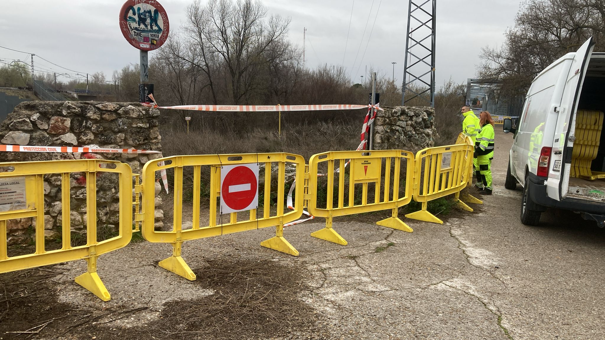 Rivas refuerza la vigilancia de las zonas de riesgo por inundación tras la reactivación del nivel 1 del INUNCAM