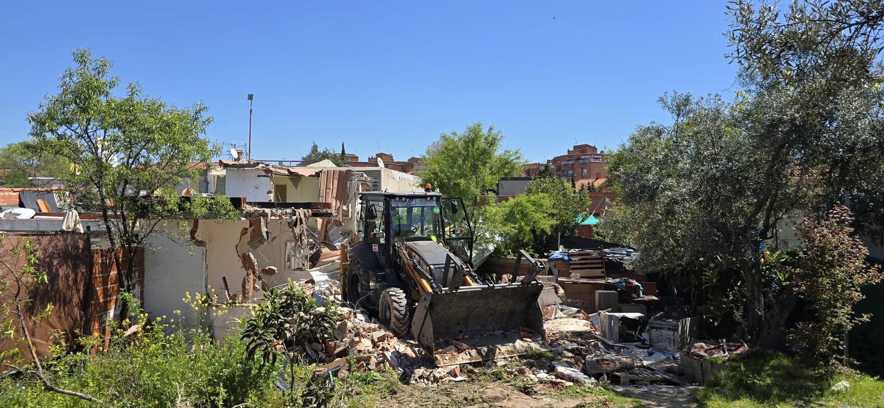 Rivas avanza en el plan de realojos del Pacto Regional de Cañada Real: nueva intervención en el sector 4