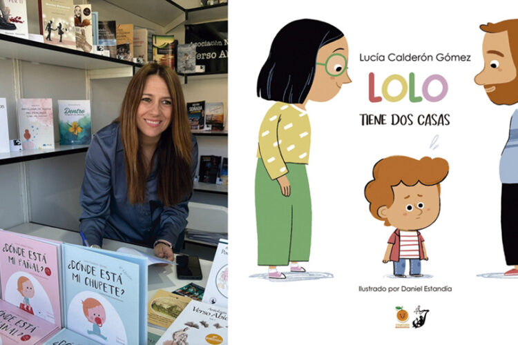 ‘Lolo tiene dos casas’, el libro infantil de Lucía Calderón