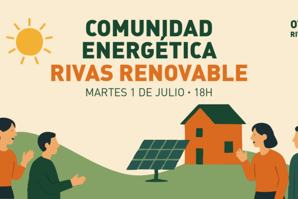 Joan Herrera en Rivas Renovables. Comunidad Energética