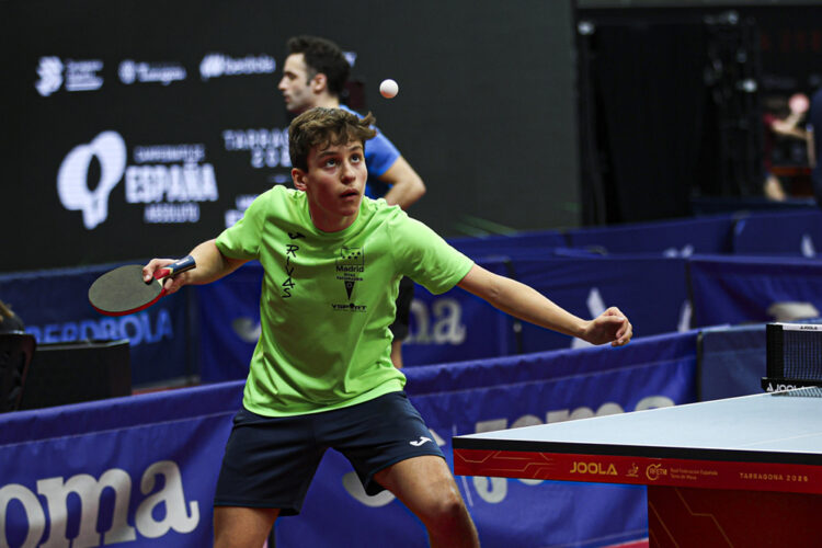 Darío Salcedo jugará con España el Europeo U19 de tenis de mesa
