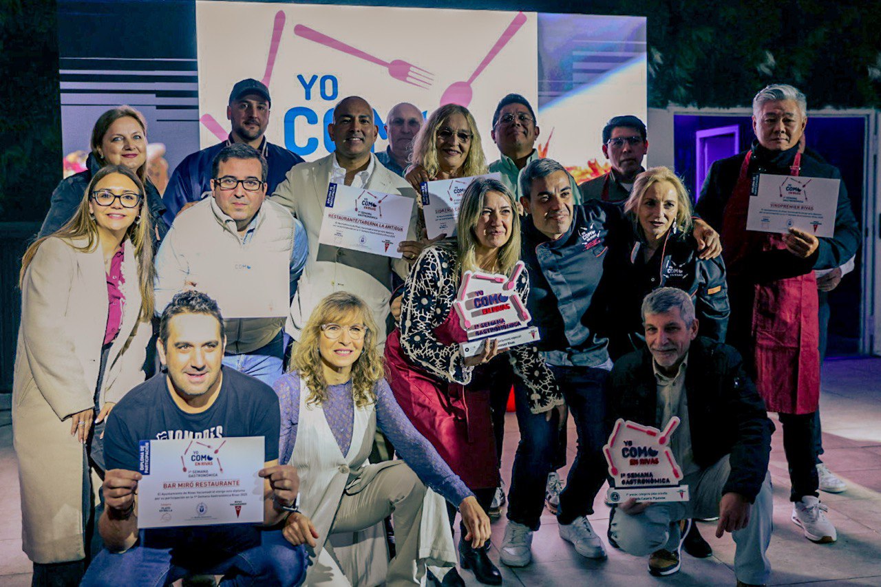 Entregados los premios de la I Semana Gastronómica de Rivas