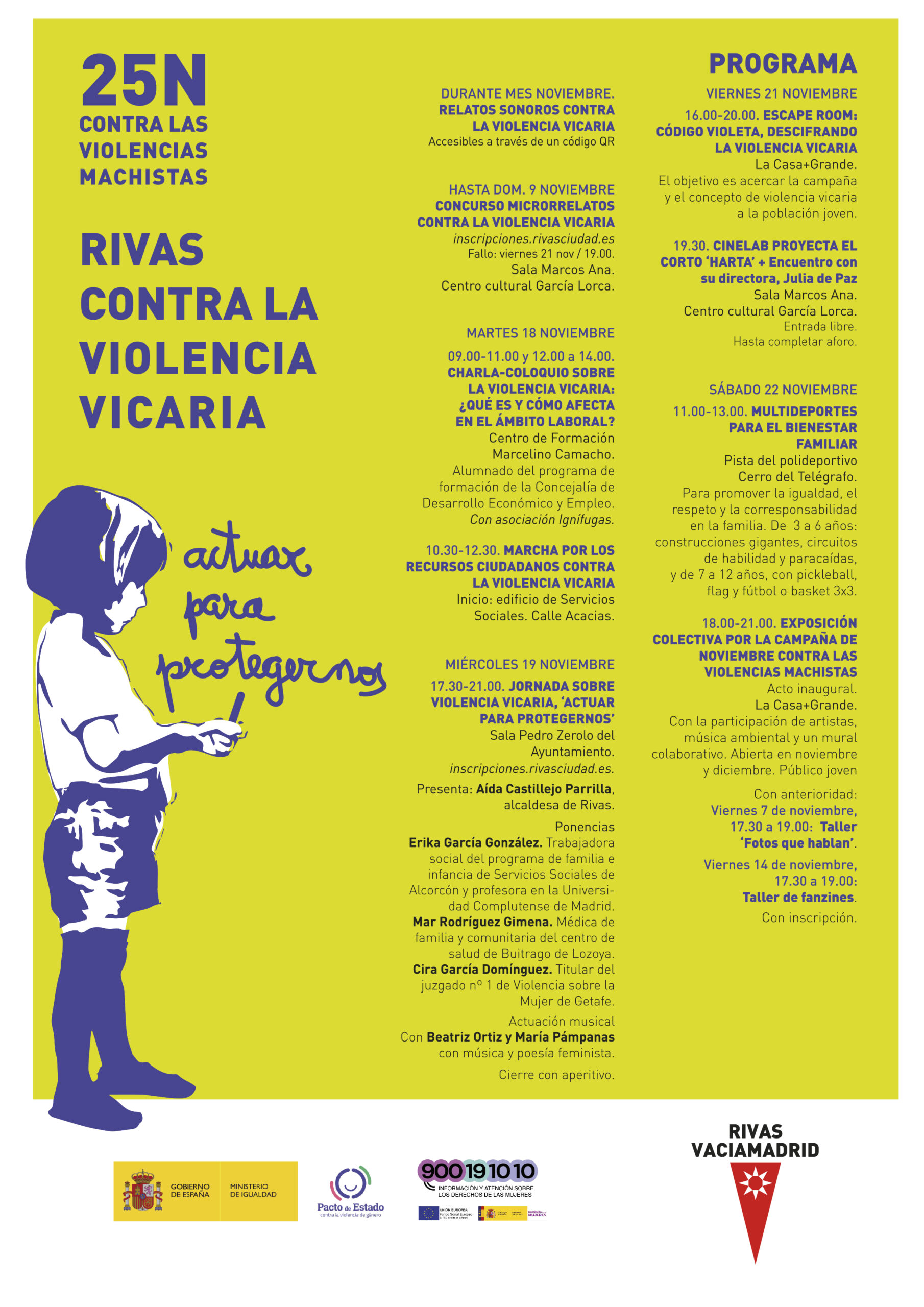 Campaña noviembre contra las violencias machistas