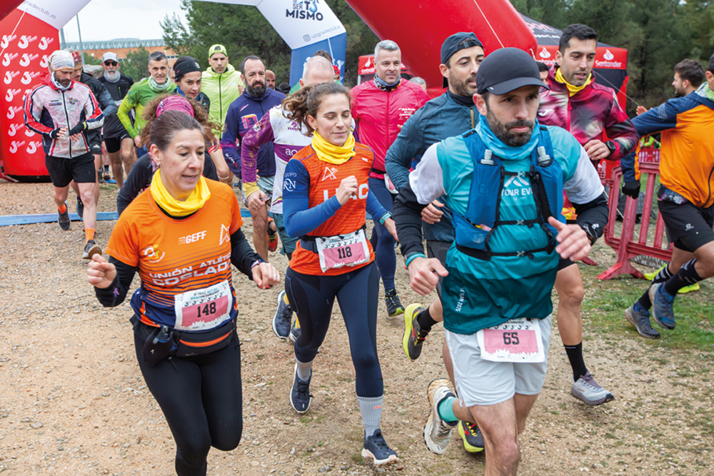 La carrera de montaña Rivas Trail Natura, una experiencia al filo de los cortados