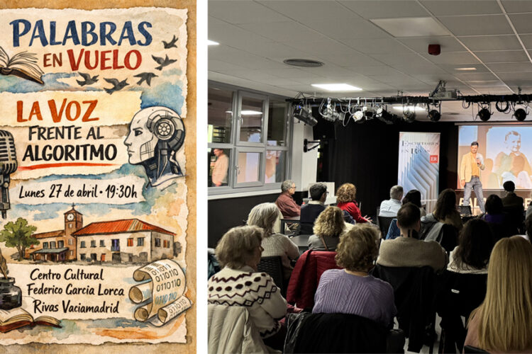 ‘La voz frente al algoritmo’: en el programa literario Palabras en Vuelo