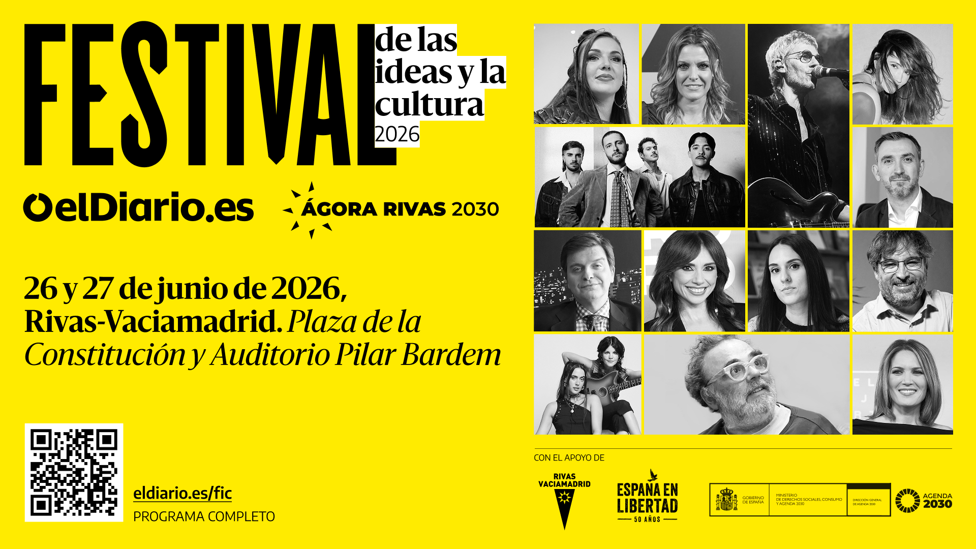 El PP de Ayuso maniobra para censurar el Festival de las Ideas y la Cultura de elDiario.es y Ágora Rivas