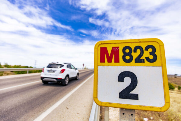 Cortes de tráfico en la carretera M-823 por trabajos de desbroce